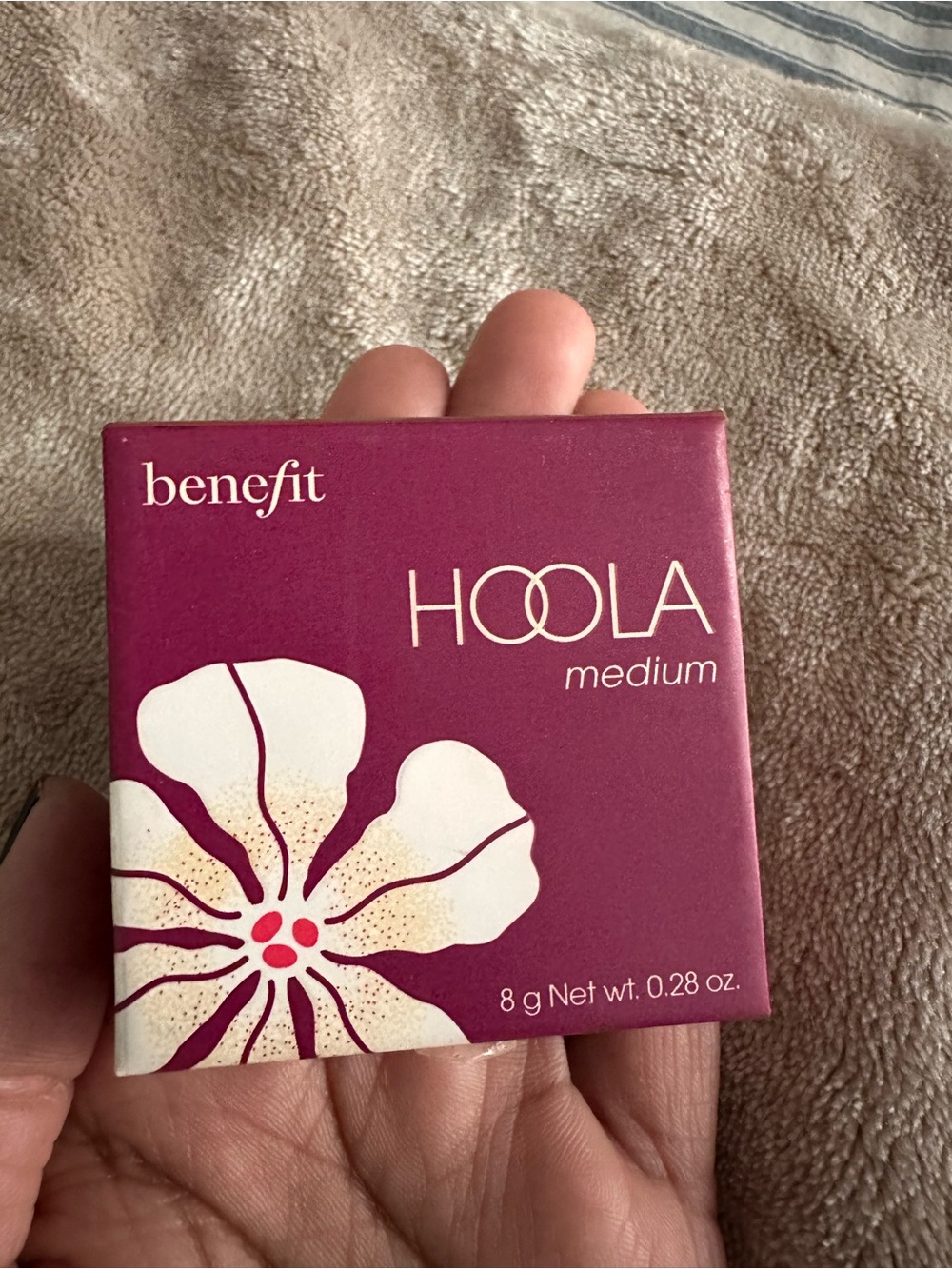 Benefit Hoola Medium Bronzer - Deep Pink Box